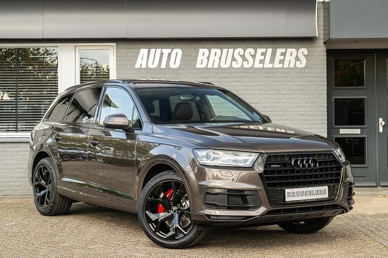 Bruin Gebruikt 2017 Audi Q7 Proline SUV | € 38.995 (Eerlijke prijs) - Afbeelding 1/4