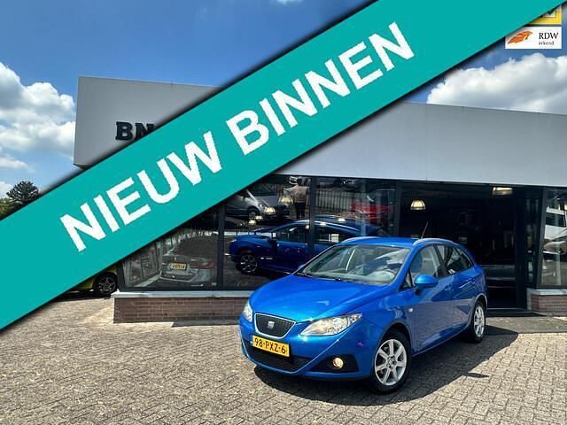 Blauw Gebruikt 2011 Seat Ibiza ST Ecomotive Stationwagen | € 3.750 (Iets duurder) - Afbeelding 1/4