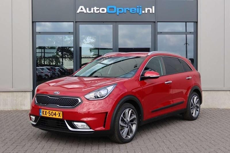 Rood Gebruikt 2016 Kia Niro SUV | € 19.995 (Eerlijke prijs) - Afbeelding 1/4