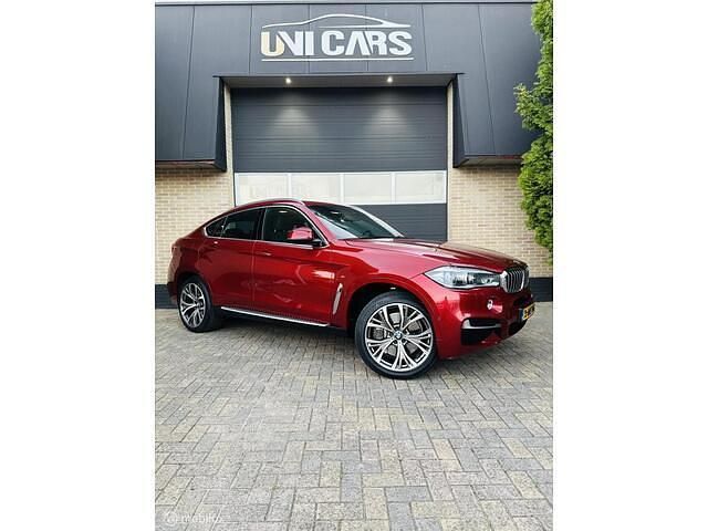 Rood Gebruikt 2015 BMW X6 M50 M Performance SUV | € 24.999 (Iets duurder) - Afbeelding 1/4