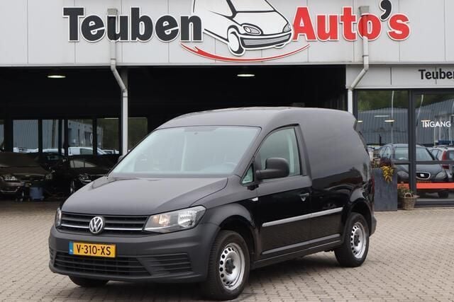 Zwart Gebruikt 2019 VW Caddy Trendline MPV | € 8.695 (Goede deal) - Afbeelding 1/4