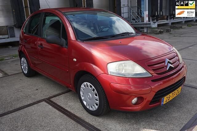 Rood Gebruikt 2006 Citroën C3 Hatchback | € 3.495 (Eerlijke prijs) - Afbeelding 1/4