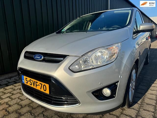 Grijs Gebruikt 2013 Ford C-MAX Titanium MPV | € 3.499 (Goede deal) - Afbeelding 1/4