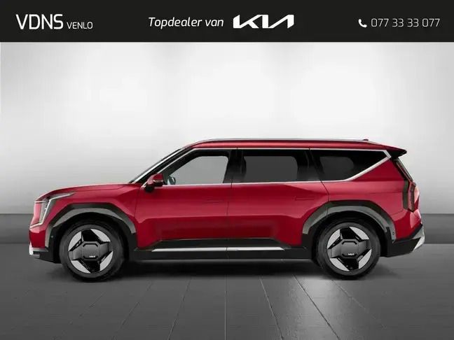 Rood Nieuw 2025 Kia EV9 First Edition SUV | € 57.999 (Goede deal) - Afbeelding 1/1
