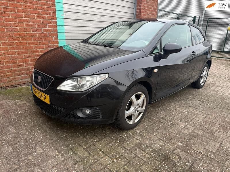 Occasion Seat Ibiza Reference 86 PK (63 kW) 2008 Zwart Hatchback