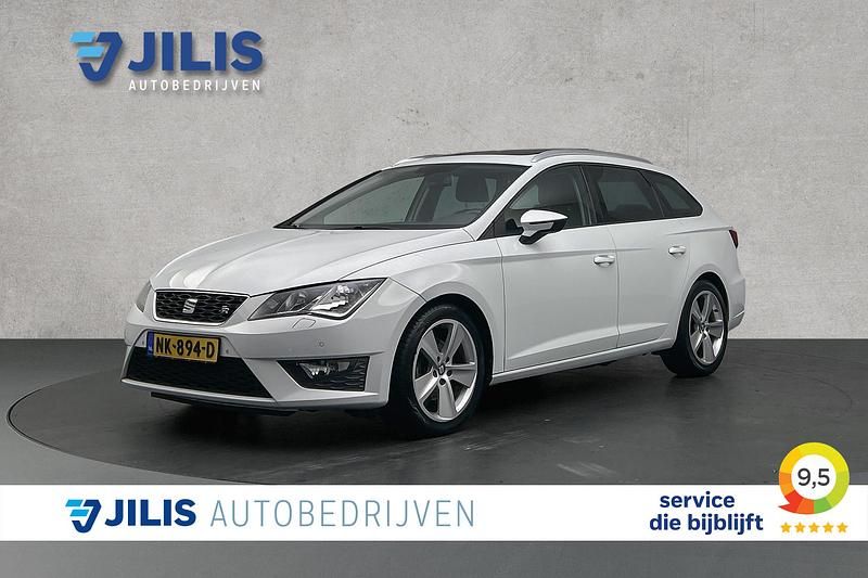 Wit Gebruikt 2014 Seat Leon FR Stationwagen | € 12.950 (Eerlijke prijs) - Afbeelding 1/3