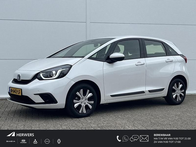 Wit Gebruikt 2021 Honda Jazz Elegance Hatchback | € 20.935 (Eerlijke prijs) - Afbeelding 1/4