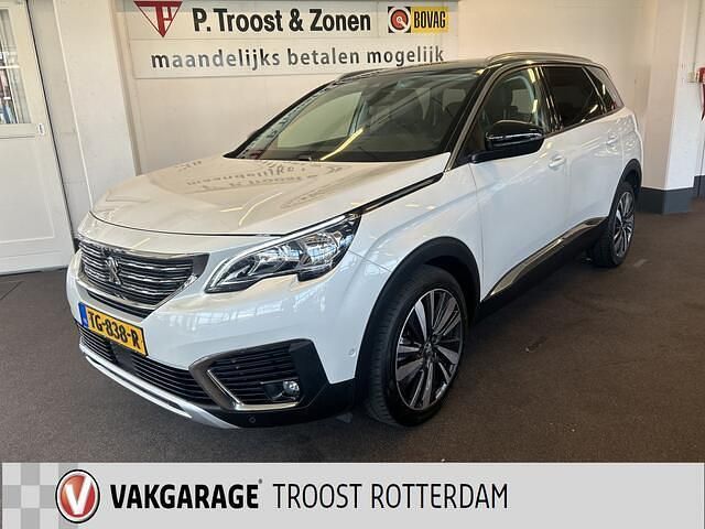 Wit Gebruikt 2018 Peugeot 5008 Premium MPV | € 16.950 (Iets duurder) - Afbeelding 1/4