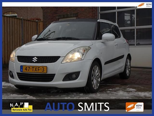 Wit Occasion 2012 Suzuki Swift Exclusive Hatchback | € 6.950 (Eerlijke prijs) - Afbeelding 1/4