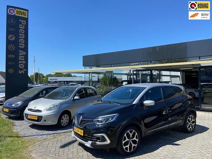 Zwart Gebruikt 2019 Renault Captur Intens SUV | € 16.950 (Eerlijke prijs) - Afbeelding 1/4