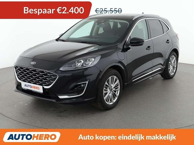 Zwart Occasion 2021 Ford Kuga Vignale SUV | € 23.349 (Goede deal) - Afbeelding 1/3