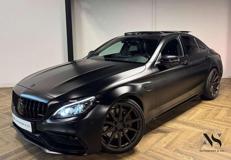 Zwart Gebruikt 2015 Mercedes C63 AMG AMG Sedan | € 37.940 (Eerlijke prijs) - Afbeelding 1/4