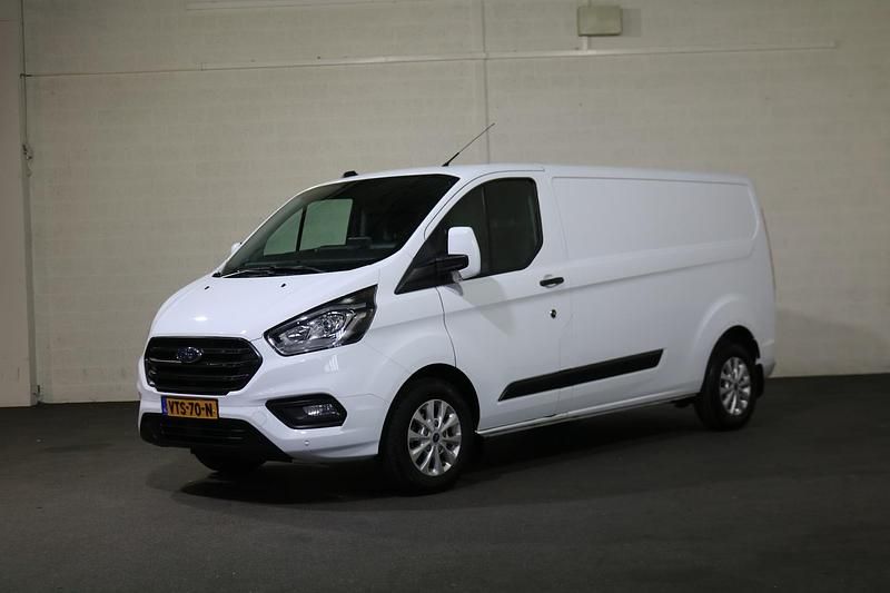 Wit Occasion 2022 Ford Transit Custom Van | € 18.950 (Super prijs) - Afbeelding 1/4