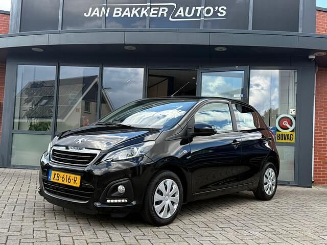 Zwart Gebruikt 2018 Peugeot 108 Active Hatchback | € 6.900 (Eerlijke prijs) - Afbeelding 1/4
