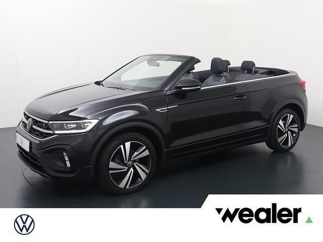 Zwart Gebruikt 2022 VW T-Roc Cabriolet R-line Cabriolet | € 34.940 (Eerlijke prijs) - Afbeelding 1/4