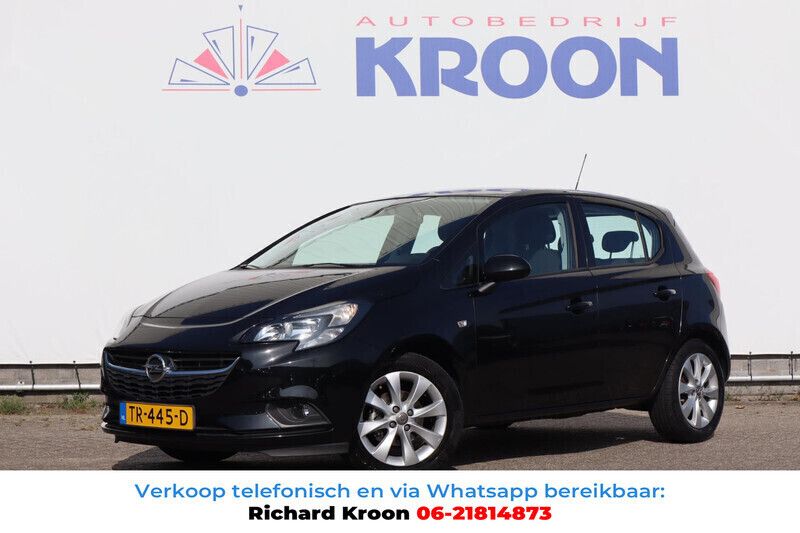 Zwart Gebruikt 2018 Opel Corsa Hatchback | € 8.850 (Eerlijke prijs) - Afbeelding 1/4