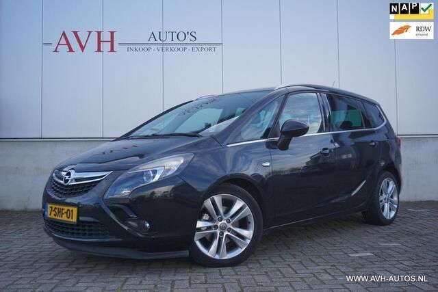 Zwart Gebruikt 2013 Opel Zafira Tourer Edition MPV | € 8.950 (Eerlijke prijs) - Afbeelding 1/4