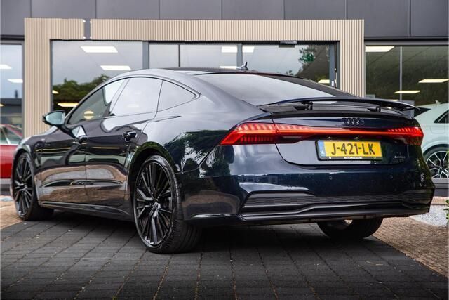 Occasion Audi A7 Sportback S-Line 245 PK (180 kW) 2019 Blauw, metallic lak Hatchback
