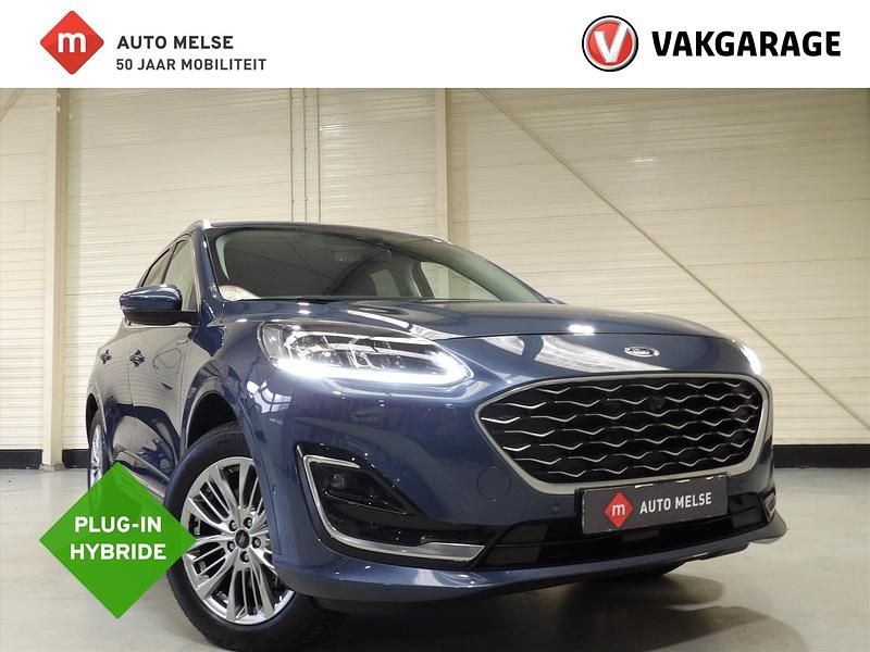 Blauw Gebruikt 2021 Ford Kuga Vignale SUV | € 27.945 (Eerlijke prijs) - Afbeelding 1/4