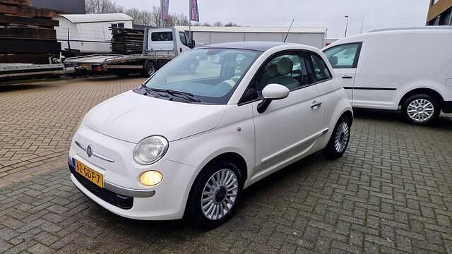 Occasion Fiat 500 Lounge 69 PK (50 kW) 2008 Wit Hatchback