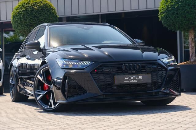 Zwart Gebruikt 2020 Audi RS6 Advanced Stationwagen | € 105.995 (Super prijs) - Afbeelding 1/4