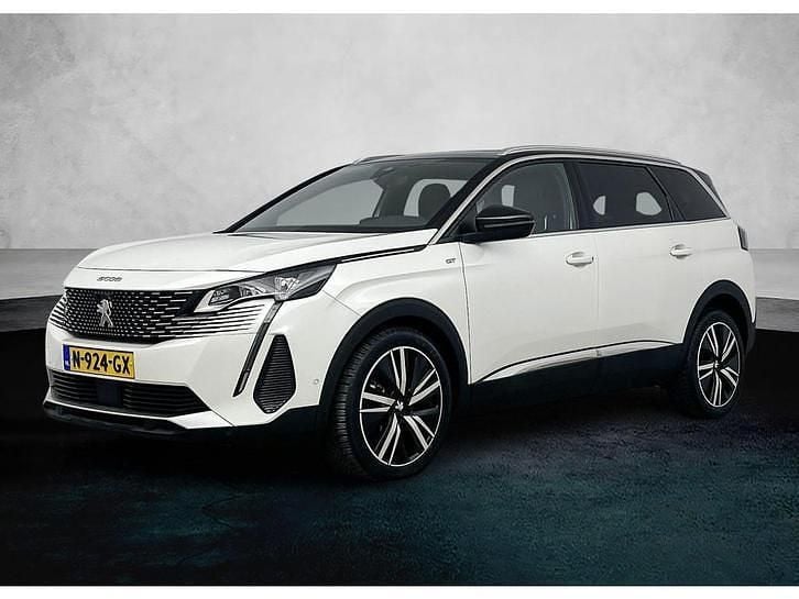 Wit Occasion 2022 Peugeot 5008 GTi SUV | € 30.820 (Duur) - Afbeelding 1/4