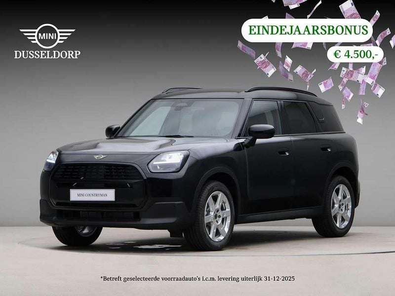 Zwart Nieuw 2025 Mini Countryman SUV | € 40.990 (Super prijs) - Afbeelding 1/4