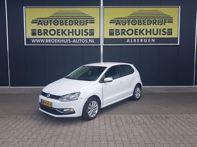Wit Gebruikt 2016 VW Polo Comfortline Hatchback | € 5.200 (Super prijs) - Afbeelding 1/4