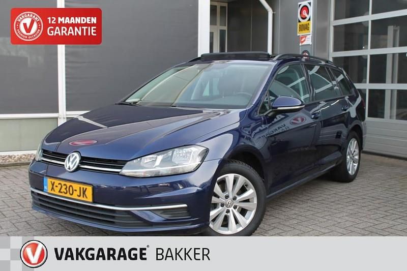 Blauw Gebruikt 2020 VW Golf VII Comfortline Stationwagen | € 15.999 (Goede deal) - Afbeelding 1/4
