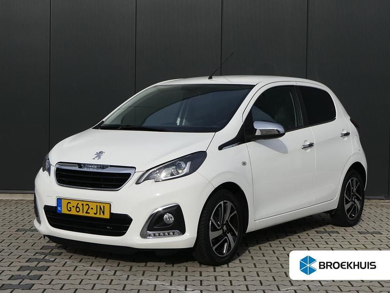 Wit Gebruikt 2019 Peugeot 108 Allure Hatchback | € 10.745 (Iets duurder) - Afbeelding 1/4