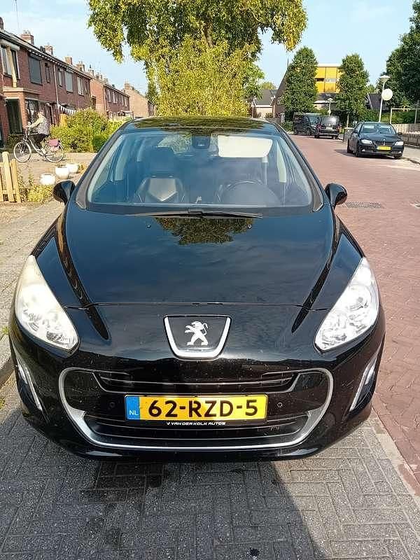 Zwart Gebruikt 2011 Peugeot 308 Signature Sky MPV | € 4.250 (Duur) - Afbeelding 1/4