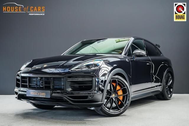 Zwart, metallic lak Gebruikt 2022 Porsche Cayenne Turbo GT Sport SUV | € 169.995 (Super prijs) - Afbeelding 1/4
