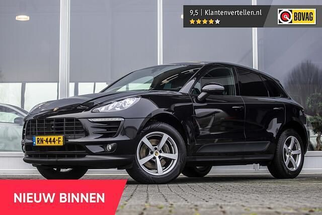 Zwart (metallic) Gebruikt 2018 Porsche Macan SUV | € 34.850 (Goede deal) - Afbeelding 1/4
