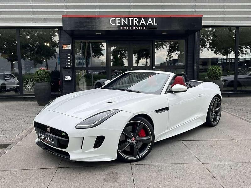 Wit Gebruikt 2015 Jaguar F-Type R Cabriolet | € 64.950 - Afbeelding 1/4