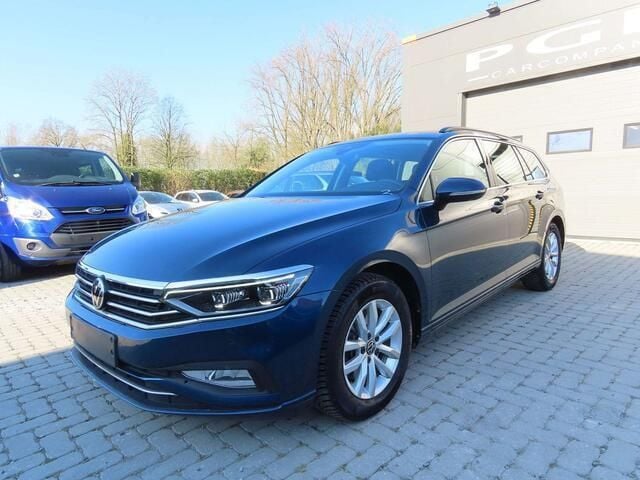 Blauw Gebruikt 2021 VW Passat Business Stationwagen | € 19.500 (Super prijs) - Afbeelding 1/4