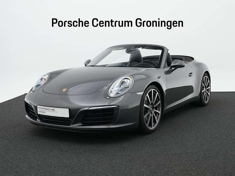 Grijs, metallic lak Gebruikt 2016 Porsche 911 Carrera S Cabriolet Cabriolet | € 109.900 (Iets duurder) - Afbeelding 1/4