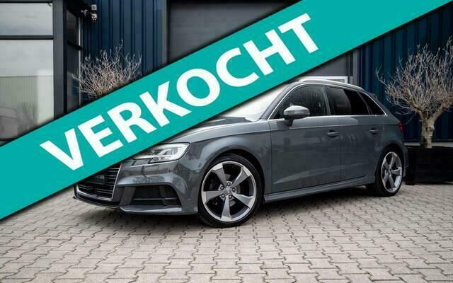 Grijs Gebruikt 2018 Audi A3 Sportback S-Line Hatchback | € 26.950 (Duur) - Afbeelding 1/4