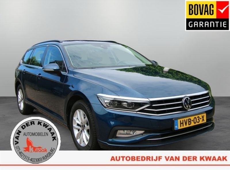 Blauw Gebruikt 2021 VW Passat Business Stationwagen | € 23.450 (Eerlijke prijs) - Afbeelding 1/4