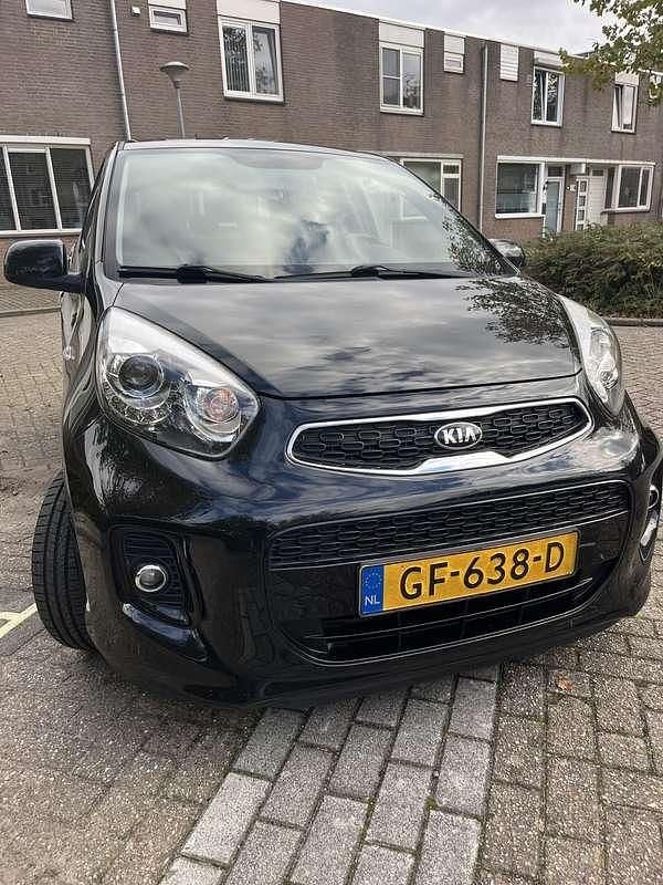 Zwart Gebruikt 2015 Kia Picanto First Edition Hatchback | € 6.000 (Goede deal) - Afbeelding 1/4