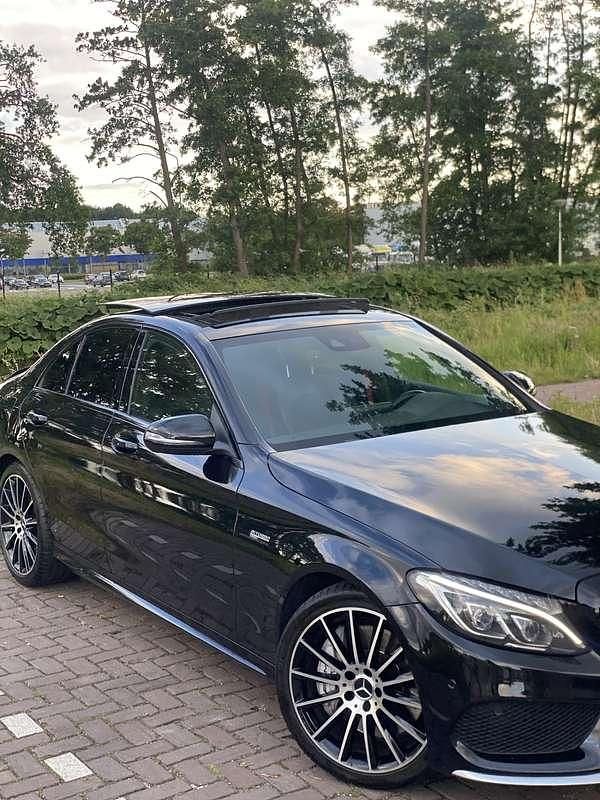 Occasion Mercedes C43 AMG AMG 367 PK (269 kW) 2018 Zwart Sedan