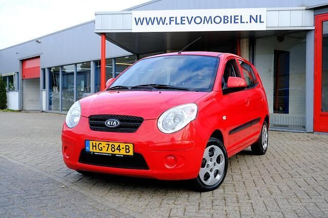 Rood Gebruikt 2009 Kia Picanto Hatchback | € 2.250 (Eerlijke prijs) - Afbeelding 1/4