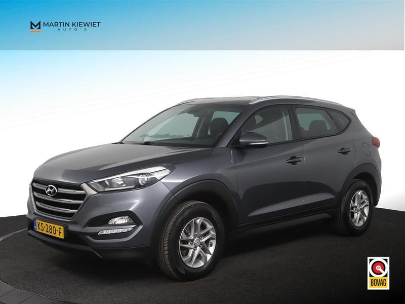 Grijs, metallic lak Gebruikt 2015 Hyundai Tucson Premium SUV | € 11.999 (Eerlijke prijs) - Afbeelding 1/4