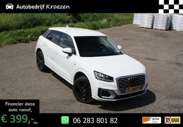 Wit Gebruikt 2017 Audi Q2 Sport SUV | € 17.500 (Goede deal) - Afbeelding 1/4