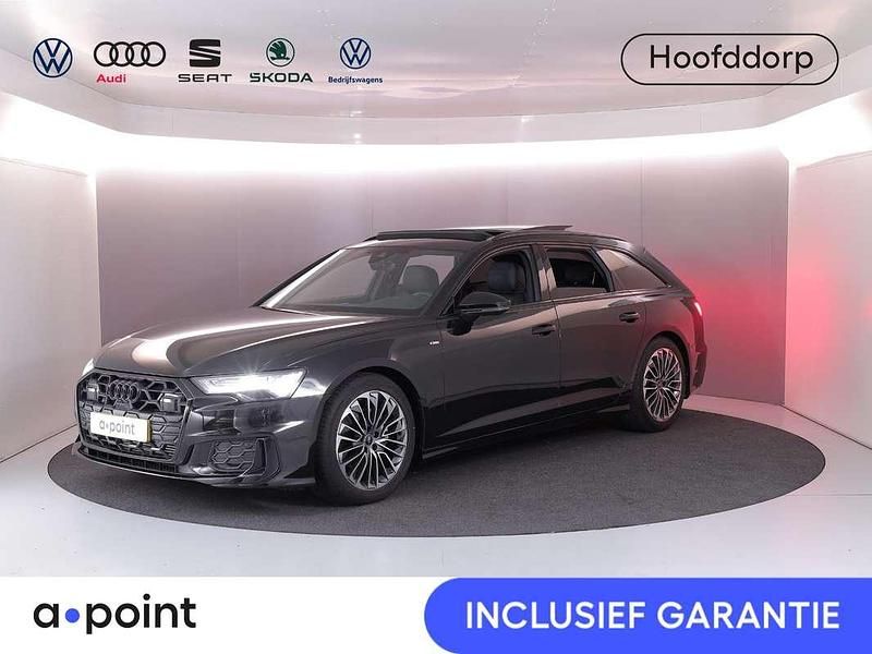Zwart Occasion 2024 Audi A6 Competition Stationwagen | € 48.849 (Super prijs) - Afbeelding 1/3