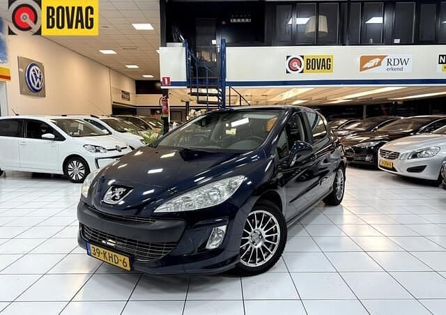 Blauw (metallic) Gebruikt 2009 Peugeot 308 Hatchback | € 2.250 (Super prijs) - Afbeelding 1/4