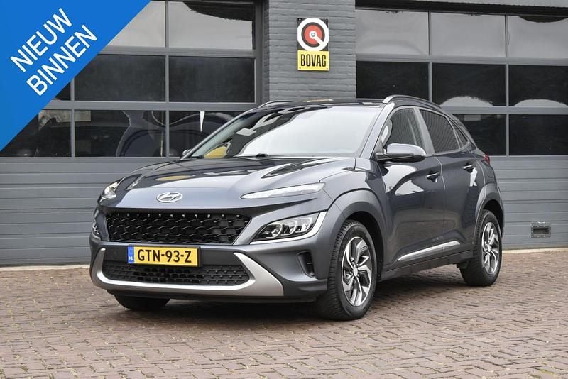 Grijs Occasion 2024 Hyundai Kona SUV | € 21.950 (Super prijs) - Afbeelding 1/4