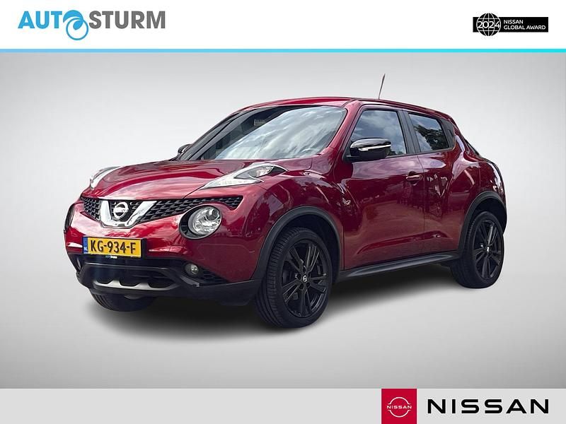Rood Gebruikt 2016 Nissan Juke N-Connecta SUV | € 13.749 (Duur) - Afbeelding 1/4