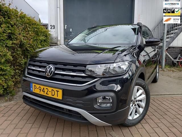 Zwart Gebruikt 2022 VW T-Cross Life SUV | € 17.950 (Eerlijke prijs) - Afbeelding 1/4