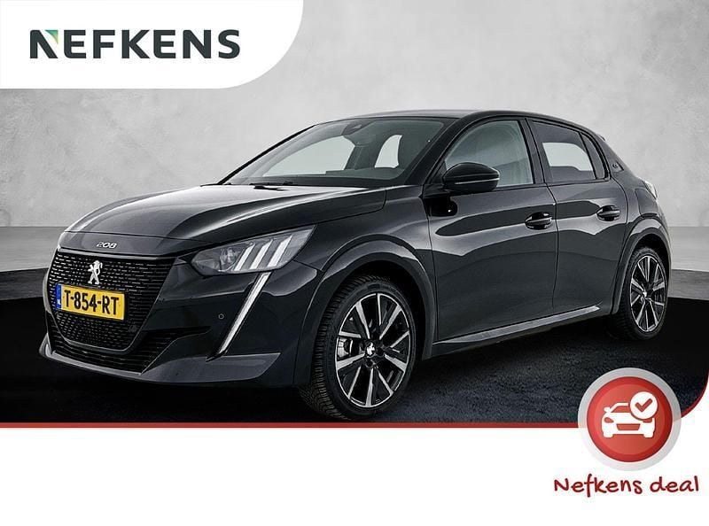 Zwart Gebruikt 2023 Peugeot e-208 GTi Hatchback | € 23.925 (Iets duurder) - Afbeelding 1/4