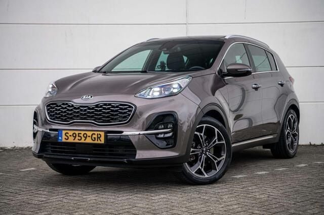 Bruin, metallic lak Gebruikt 2021 Kia Sportage GT-Line SUV | € 27.950 - Afbeelding 1/4